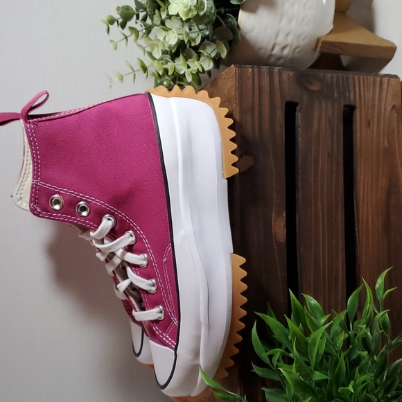 CONVERSE RUN STAR HIKE HI PLATFORM SESONAL COLOR  UNISEX WOMENS  SZ / 172362C - Picture 9 of 16